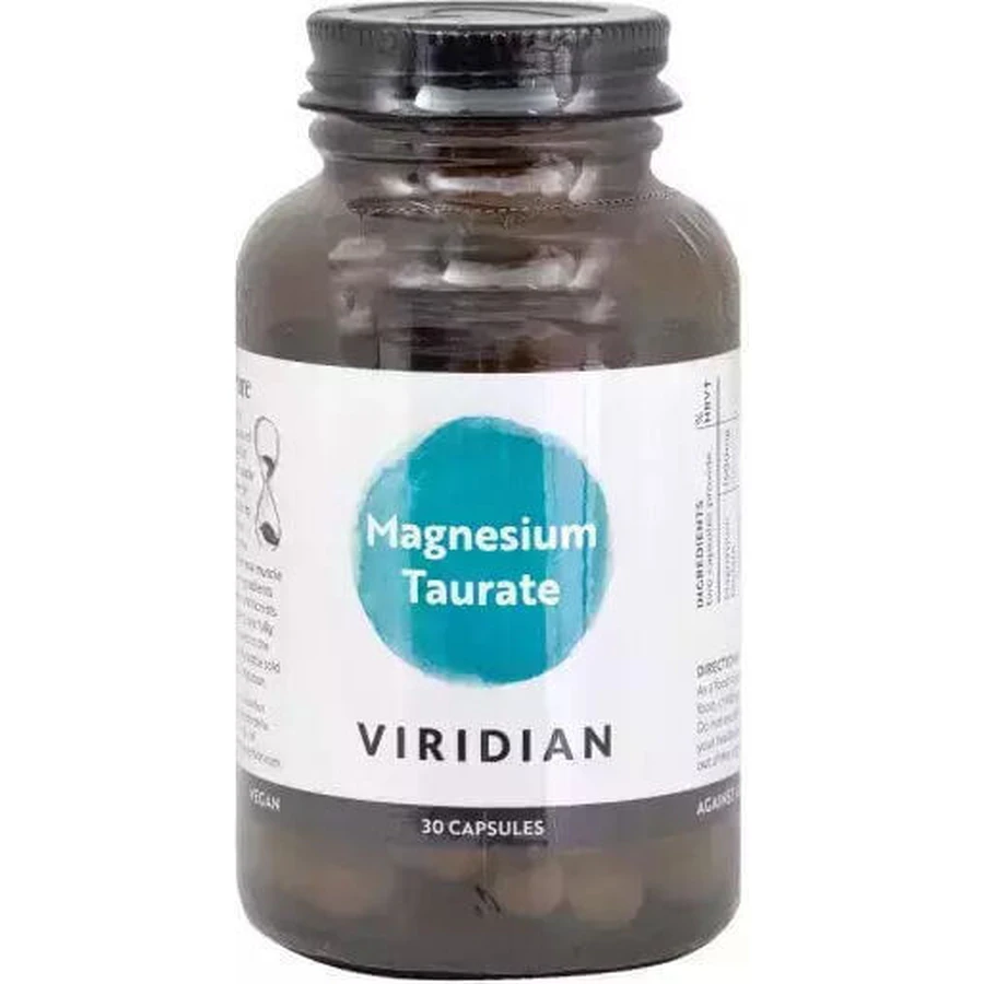 Viridian Магній таурат 30 капсул: ціни та характеристики