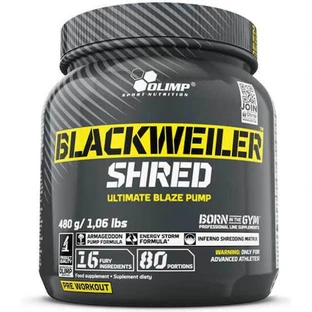 Olimp Sport Nutrition Blackweiler Shred Предтреніровочна добавка 480гр апельсин