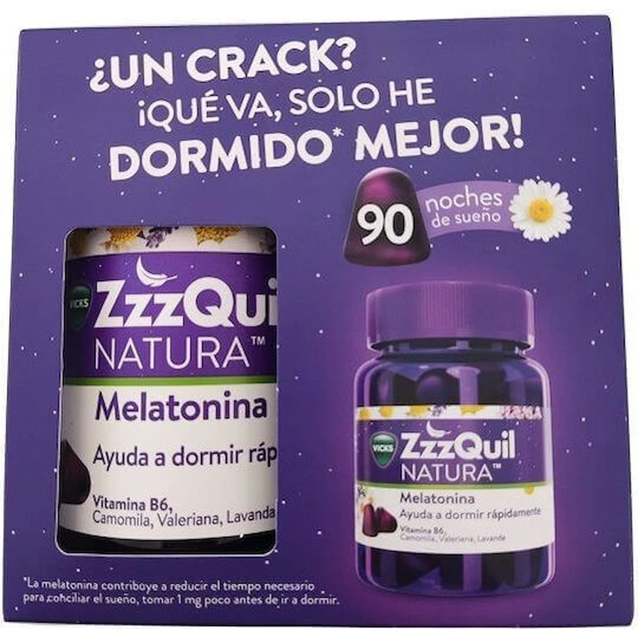 ZzzQuil Natura Melatonin Sleep Supplement 90 tabs: цены и характеристики