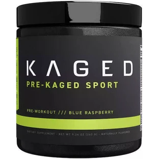 Kaged Muscle Pre-Kaged Sport Pre Workout Supplement 262gr Blue Raspberry