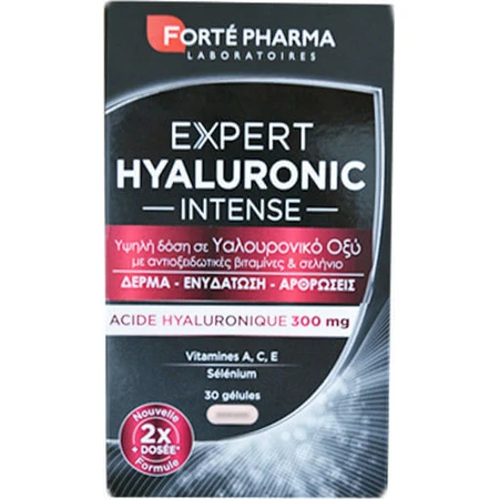 Forte Pharma Expert Гіалуронова інтенсивна добавка для здоров'я суглобів та кісток 300 мг 30 капс.: ціни та характеристики