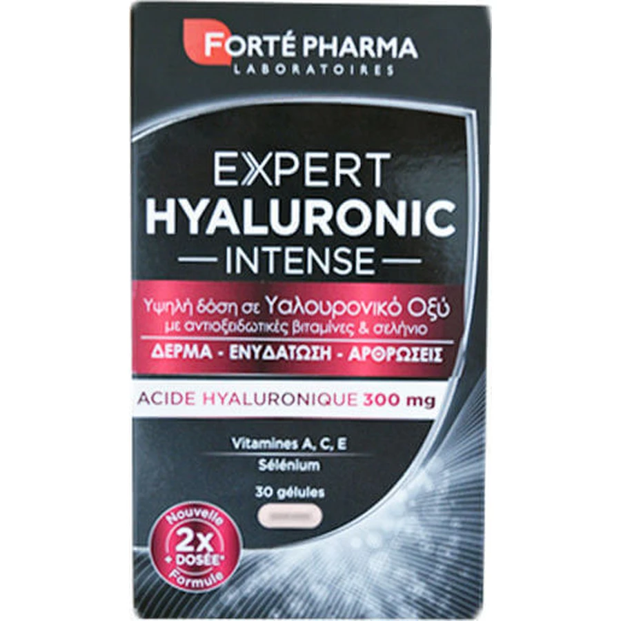 Forte Pharma Expert Гіалуронова інтенсивна добавка для здоров'я суглобів та кісток 300 мг 30 капс.: ціни та характеристики