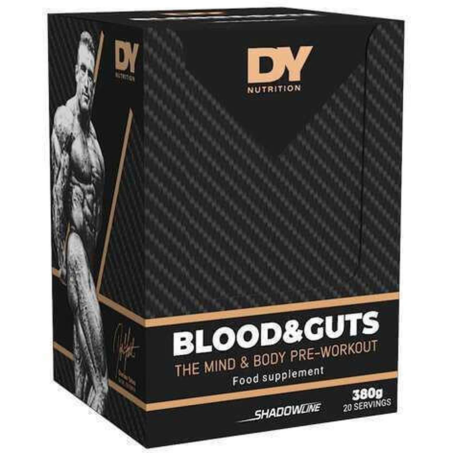 Dorian Yates Blood & Guts Pre Workout Supplement 380gr Watermelon: цены и характеристики