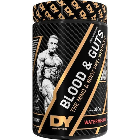 Dorian Yates Blood & Guts Pre Workout Supplement 380gr Watermelon: цены и характеристики