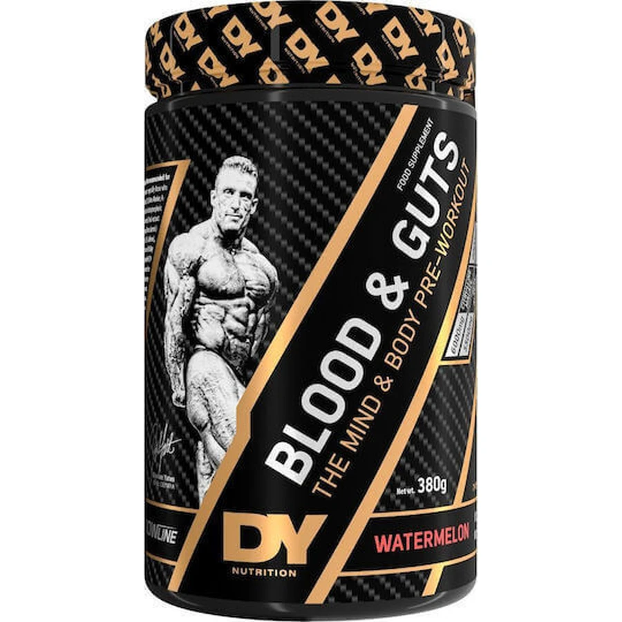 Dorian Yates Blood & Guts Pre Workout Supplement 380gr Watermelon: цены и характеристики