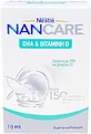 Nestle NANCare DHA та вітамін D Вітамін для зміцнення імунної системи та здоров'я яєць 10мл