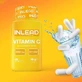 Inlead Nutrition Вітамін С Вітамін для підтримки імунітету, шкіри та антиоксидантної дії 1000 мг 90 рослинних капсул