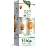 Power Of Nature Multi + Multi зі стевією та вітаміном С Мультивітамін для зміцнення енергії та імунної системи 500мг 44 табл. еф.: ціни та характеристики