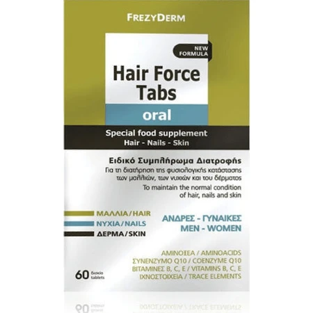 Frezyderm Hair Force Tabs Специальная пищевая добавка 60 таблеток: цены и характеристики