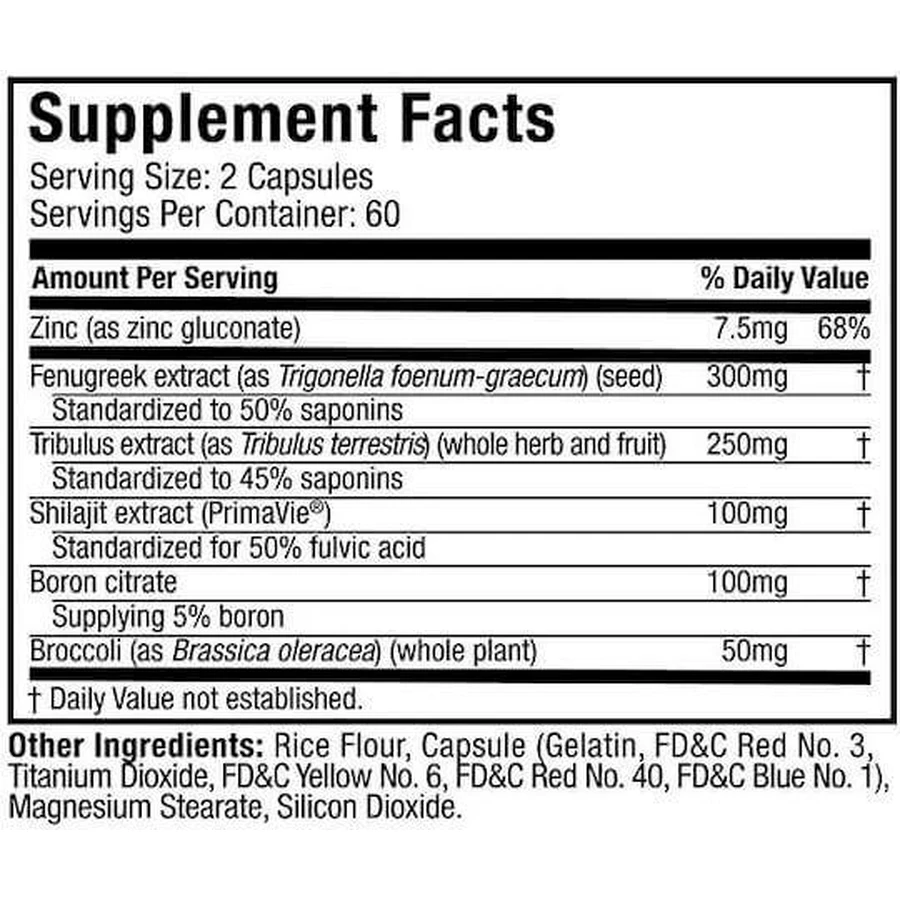 Muscletech Alpha Test 120 вегетарианских капсул: цены и характеристики