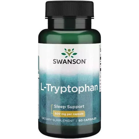 Swanson L-триптофан 500 мг добавка для сна 60 капс: цены и характеристики