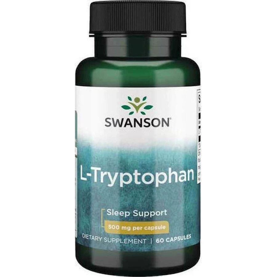 Swanson L-триптофан 500 мг добавка для сна 60 капс: цены и характеристики