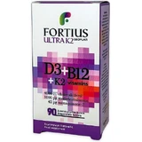 Geoplan Nutraceuticals Fortius Ultra K2 + D3 + B12 Вітамін для здоров'я яєць 90 сублінгвальних таблеток
