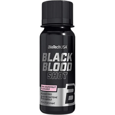 Biotech USA Black Blood Shot Pre Workout Supplement 60ml Grepfruit Pink Grepfruit Pink: ціни та характеристики