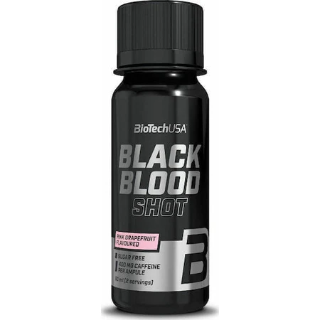 Biotech USA Black Blood Shot Pre Workout Supplement 60ml Grepfruit Pink Grepfruit Pink: ціни та характеристики