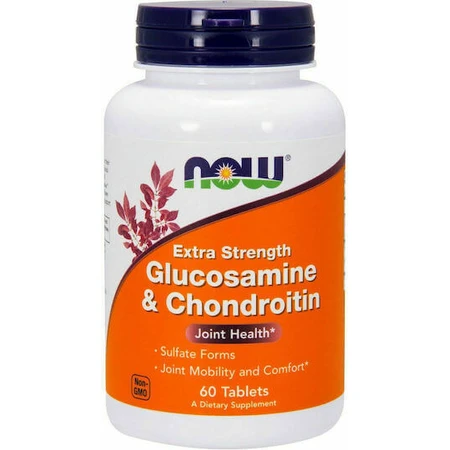Now Foods Glucosamine & Chondroitin Joint & Bone Health Supplement 60 tabs: цены и характеристики