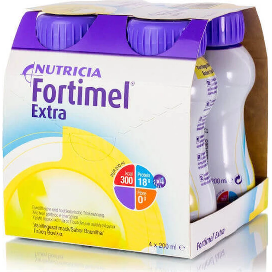 Nutricia Fortimel Extra Special Пищевая добавка 200 мл Ваниль: цены и характеристики