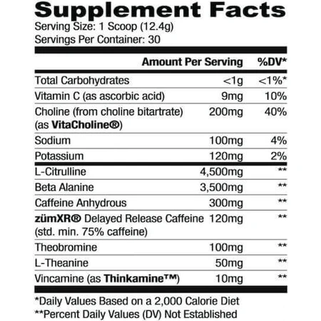 Ryse Loaded Pre 10mg Pre Workout Supplement 420gr Sour Green Apple: цены и характеристики