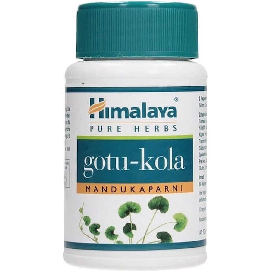 Himalaya Wellness Gotu Kola Gotu Kola Mandukaparni 60 капс: цены и характеристики