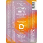 JMN Vitamin D3 2000IU Вітамін для зміцнення імунної системи та здоров'я яєць 2000iu апельсин 20 табл. еф.: ціни та характеристики