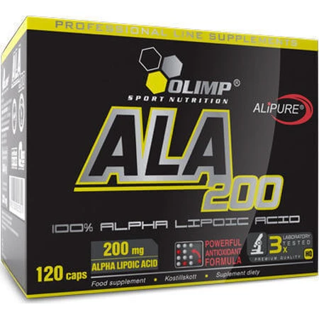 Olimp Sport Nutrition Спортивное питание Sport Nutrition Sport Ala - Альфа-липоевая кислота Альфа-липоевая кислота Специальная диетическая добавка 120 капс: цены и характеристики