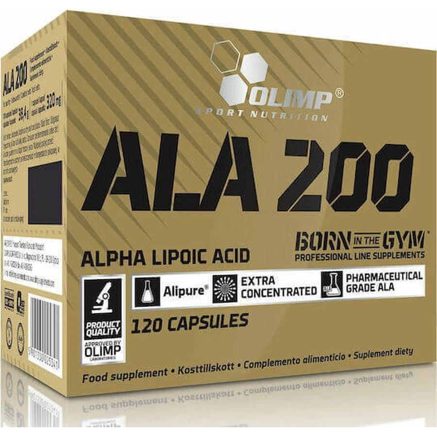 Olimp Sport Nutrition Спортивное питание Sport Nutrition Sport Ala - Альфа-липоевая кислота Альфа-липоевая кислота Специальная диетическая добавка 120 капс: цены и характеристики