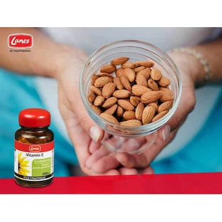 Lanes Vitamin E Вітамін для шкіри та антиоксидантної дії 400iu 30 капс.