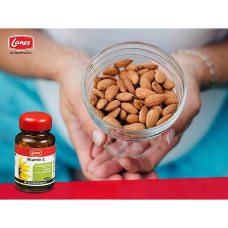Lanes Vitamin E Вітамін для шкіри та антиоксидантної дії 400iu 30 капс.: ціни та характеристики