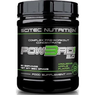 Scitec Nutrition Pow3rd 2.0 предтренировочная добавка 350 гр. яблоко