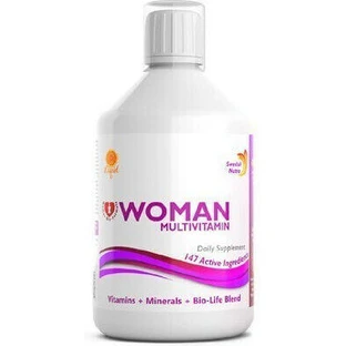 Шведський мультивітамінний комплекс Nutra Woman-multi для зміцнення енергії, імунітету та нервової системи апельсин 500мл