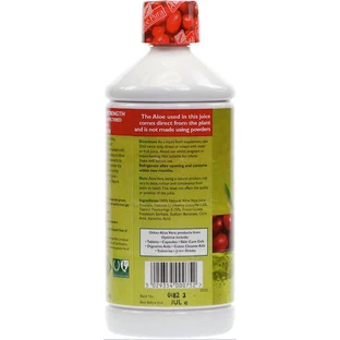Optima Naturals Сок Алоэ Вера 1000 мл Клюква