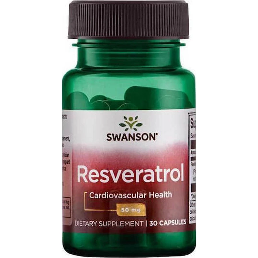 Swanson Resveratrol 50mg Пищевая добавка Special 30 капс: цены и характеристики