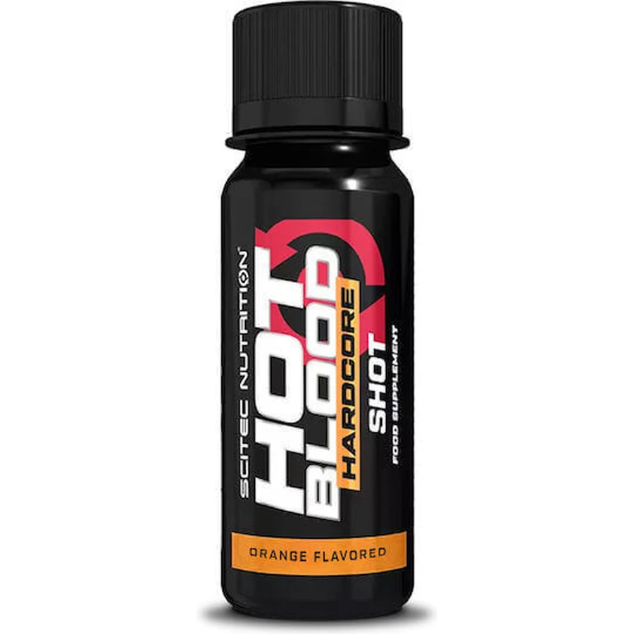 Scitec Nutrition Hot Blood Hardcore Shot Добавка для снижения веса 60 мл Апельсин: цены и характеристики