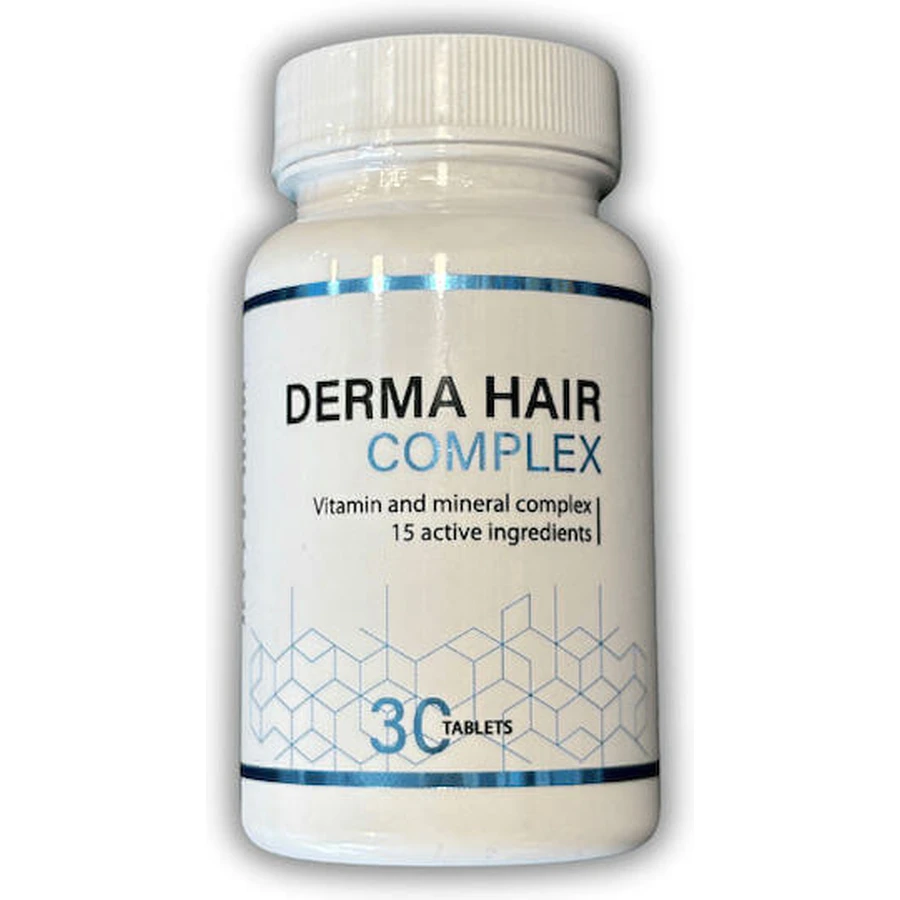 Dermedic Derma Hair Комплексна добавка до їжі для волосся, нігтів та шкіри 30 таблеток: ціни та характеристики