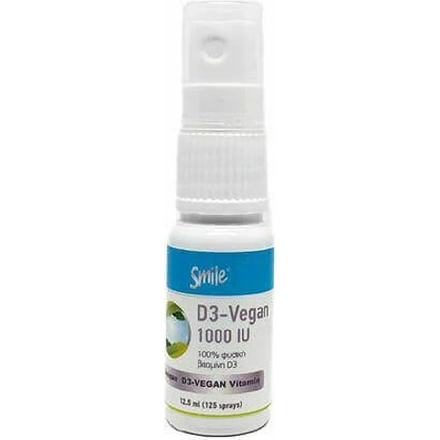 AM Health Smile D3 Веганский витамин для укрепления иммунитета и здоровья яиц 1000iu 12,5 мл: цены и характеристики