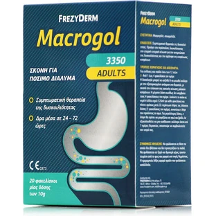 Frezyderm Macrogol 3350 Спеціальна харчова добавка для дорослих 20 х 10гр