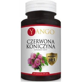 Yango Koniczyna Czerwona 395 мг Харчова добавка Спеціальна Спеціальна 90 капс.