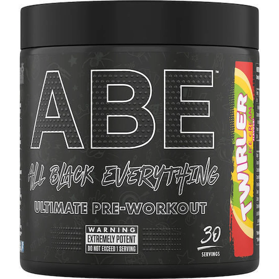 Applied Nutrition Abe Abe All Black Everything Предтреніровочная добавка 375гр 30 порцій Twirler Морозиво Twirler: ціни та характеристики