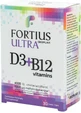 Geoplan Nutraceuticals Fortius Ultra D3 &amp; B12 Vitamins Мультивітаміни для енергії, зміцнення імунної системи та здоров'я яєць 4000iu 30 таблеток
