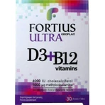 Geoplan Nutraceuticals Fortius Ultra D3 & B12 Витамины Мультивитамины для энергии, укрепления иммунной системы и здоровья яиц 4000iu 30 таблеток: цены и характеристики