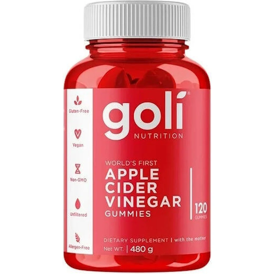 Goli Nutrition 500мг 120 желейних цукерок Яблучний сік: ціни та характеристики