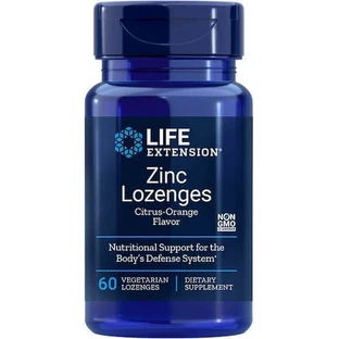 Life Extension Цинк Таблетки 24 мг 60 шт. цитрусовий апельсин