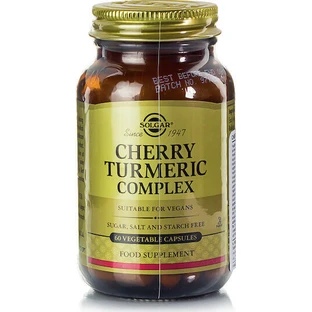 Комплекс куркуми Solgar Cherry Turmeric 60 x 1 вегетаріанські капсули