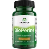 Swanson Bioperine Підсилювач засвоєння поживних речовин 10 мг Спеціальна харчова добавка 60 капс.