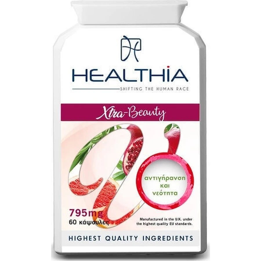 Харчова добавка Healthia Xtra-Beauty 795 мг Спеціальна харчова добавка 60 капс.: ціни та характеристики