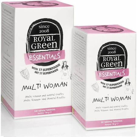 Royal Green Мультивитамины для энергии, укрепления иммунной системы и волос 60 x 1 таблетка: цены и характеристики