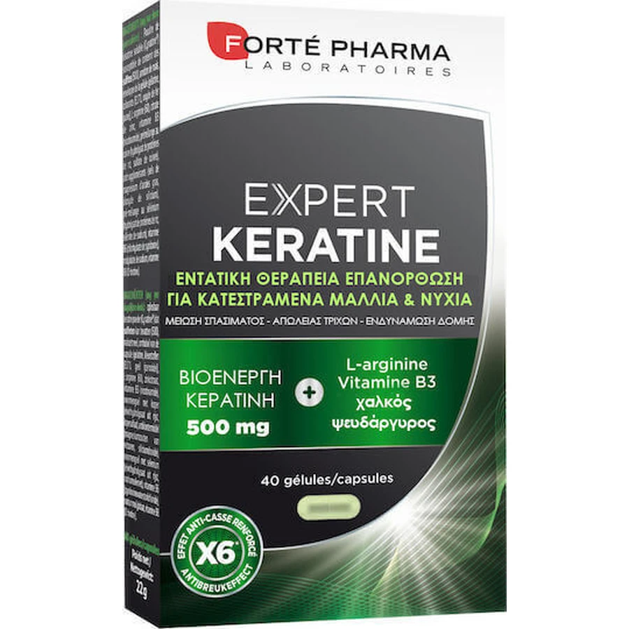 Forte Pharma Expert Keratine Специальная пищевая добавка 40 капс: цены и характеристики