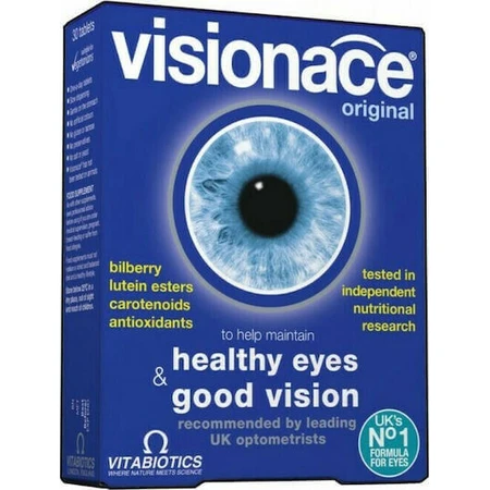 Vitabiotics Visionace Original Healthy Eyes & Good Vision Special Dietary Supplement 30 табл.: цены и характеристики
