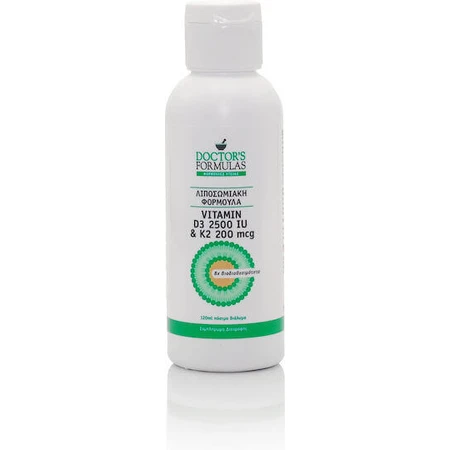 Doctor's Formulas Vitamin D3 2500iu & K2 200mcg Витамин для укрепления иммунной системы и здоровья яиц 2500iu 120 мл: цены и характеристики