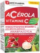 Forte Pharma Вітамін ацероли для зміцнення імунної системи, шкіри та антиоксидантної дії 120мг Червоні плоди 20 табл. еф.
